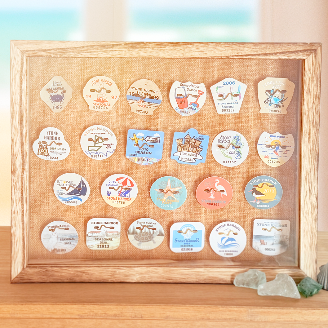 Old/Collectible/Novelty Beach Tags/Badges – Jersey Cape Tags