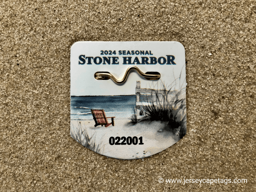 Stone Harbor 2024 Seasonal Beach Tag