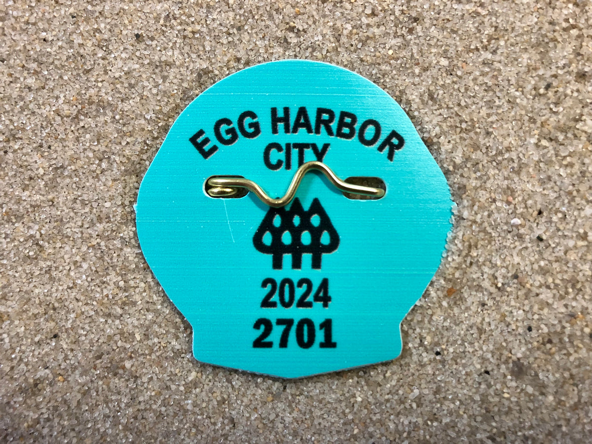 Egg Harbor City 2024 Seasonal Lake Badge Jersey Cape Tags Online Store