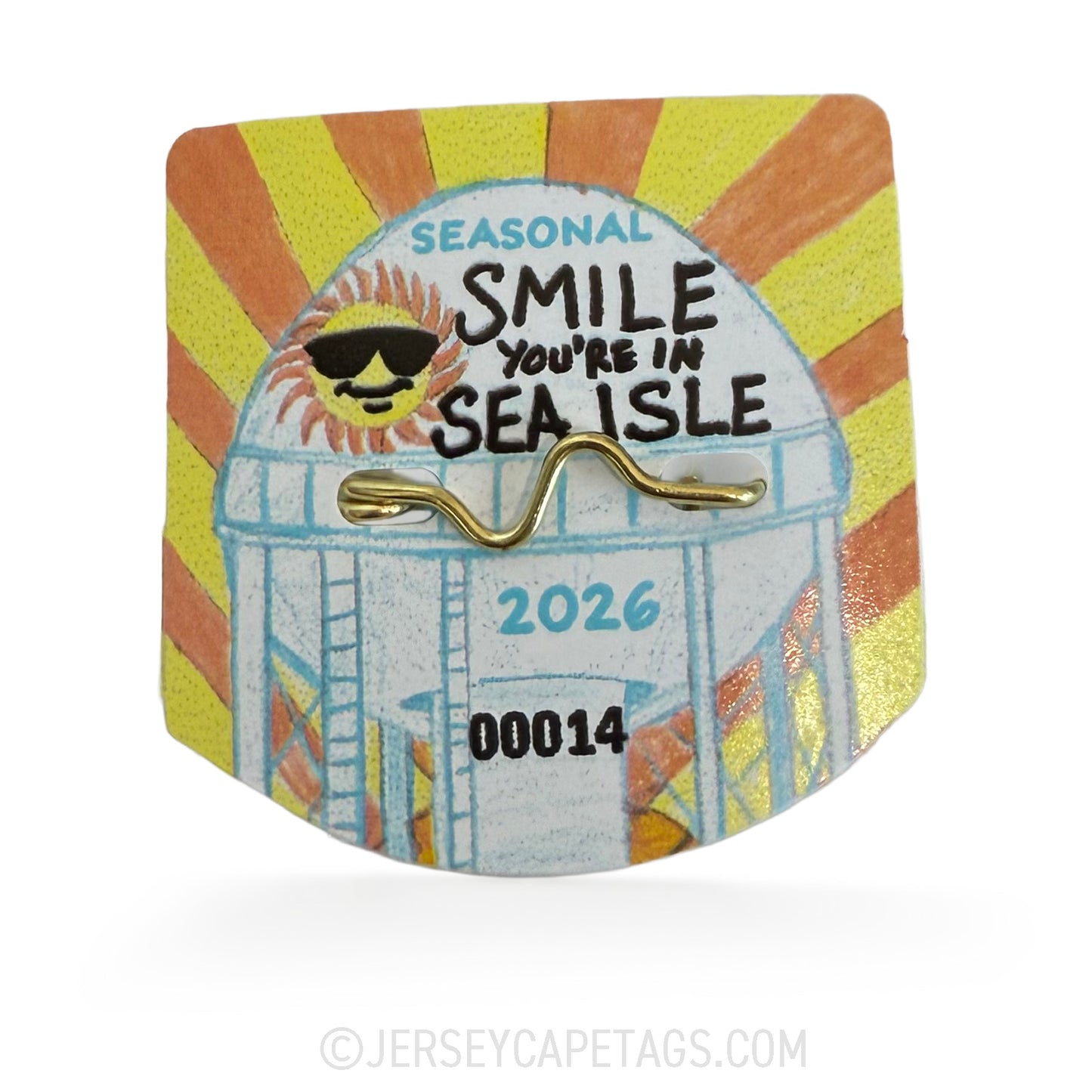 Sea Isle 2026 Seasonal Beach Tag