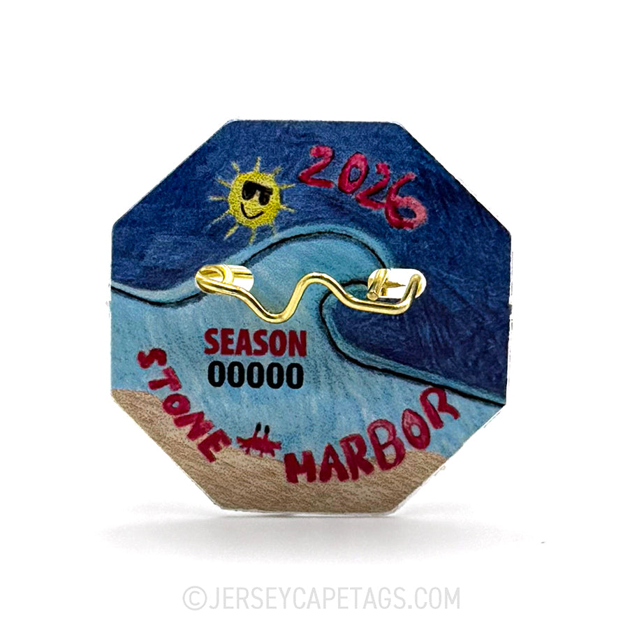 Stone Harbor 2026 Seasonal Beach Tag