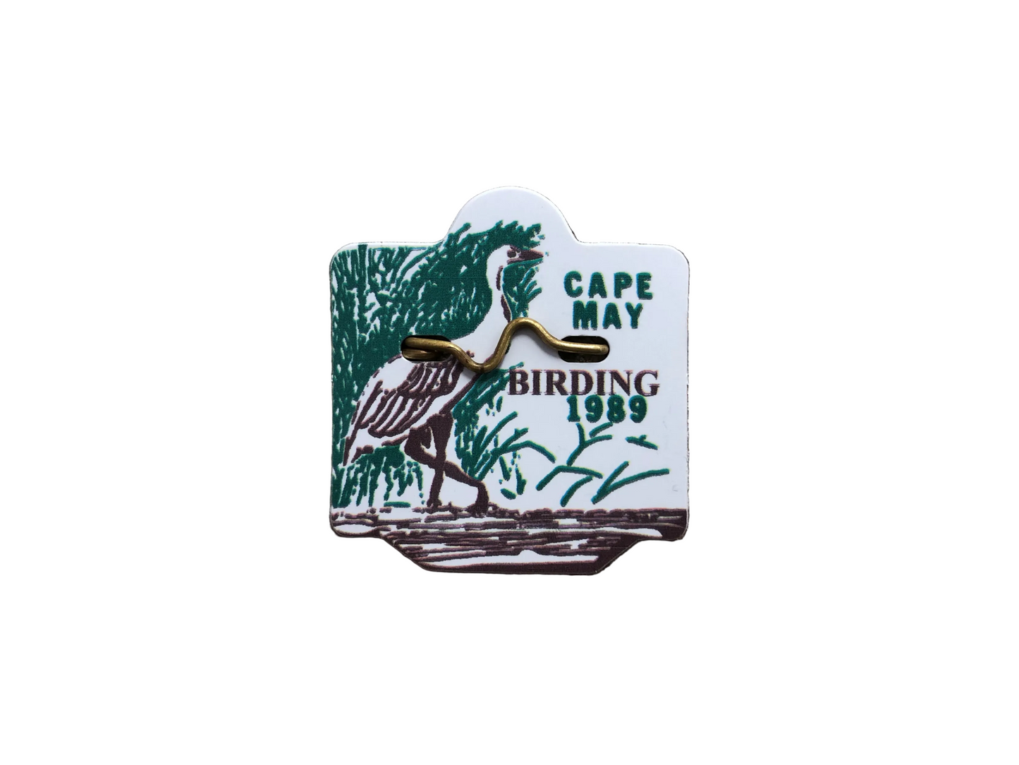 RETRO Cape May 1989 Seasonal Beach Tag