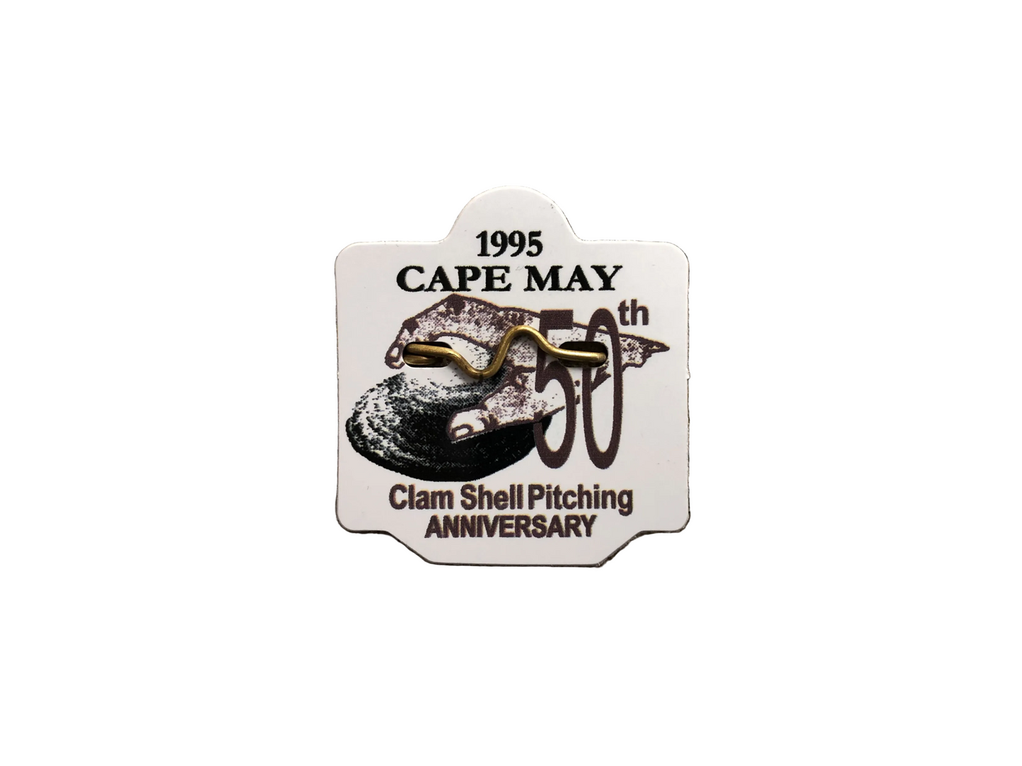 RETRO Cape May 1995 Seasonal Beach Tag