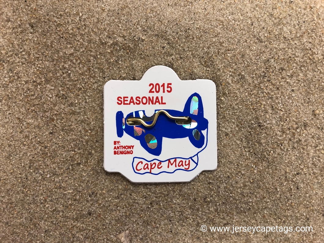 Cape May 2015 Seasonal Beach Tag