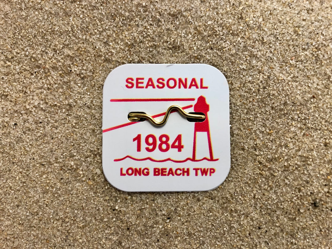 Long Beach Township 1984 Seasonal Beach Badge