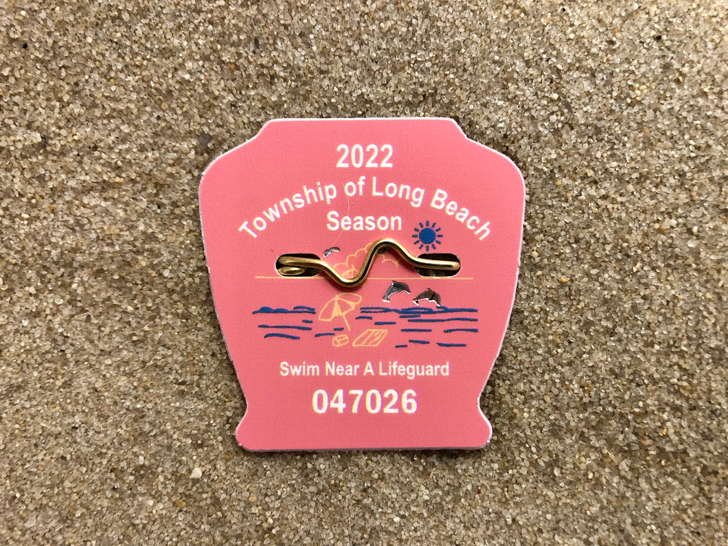 Long Beach Township 2022 Seasonal Beach Badge