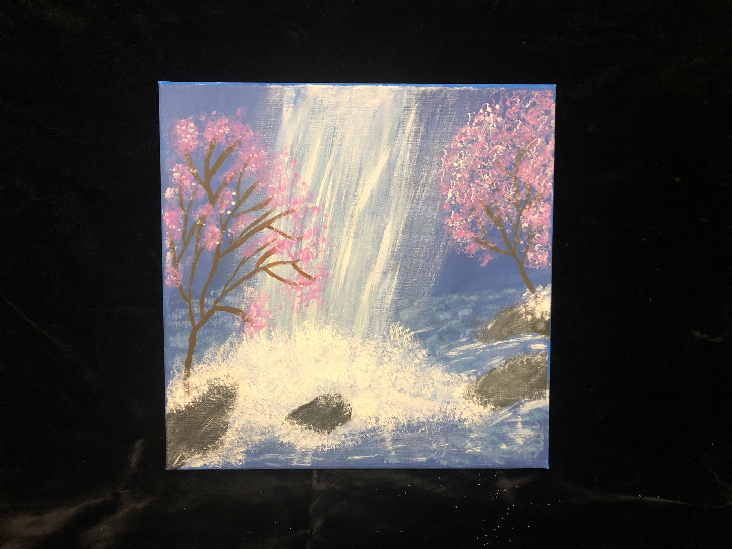 Waterfall Scene Plaque