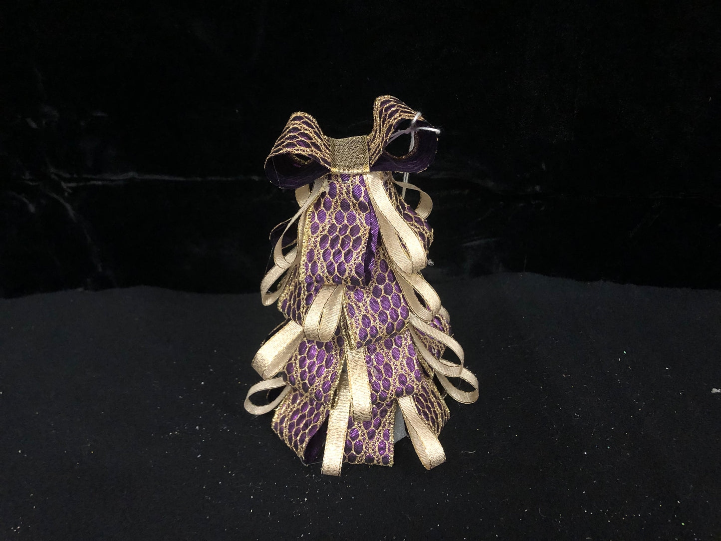 Tabletop Ribbon Tree - Purple