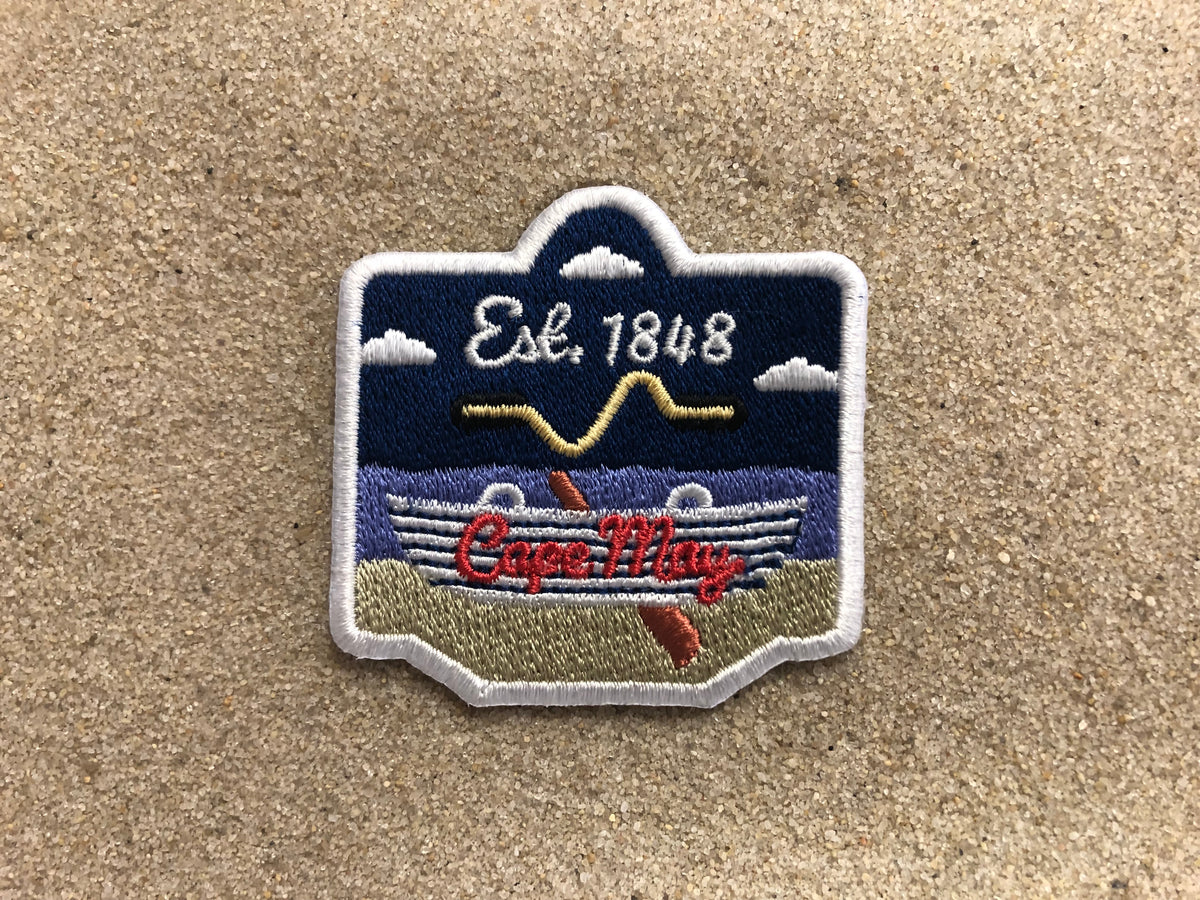APRES BEACH' EMBROIDERED PATCH