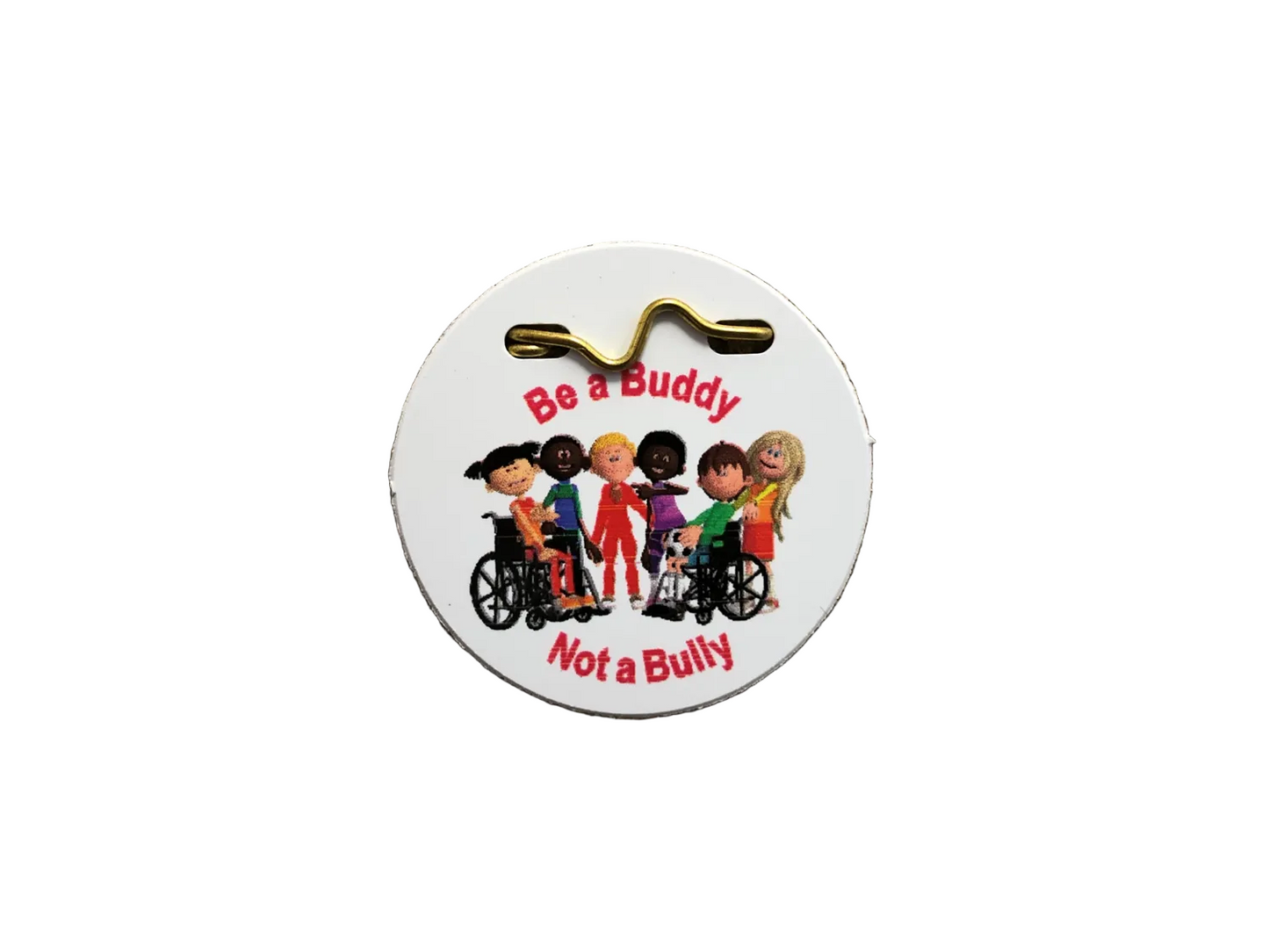 Be a Buddy, Not a Bully Beach Tag/Badge