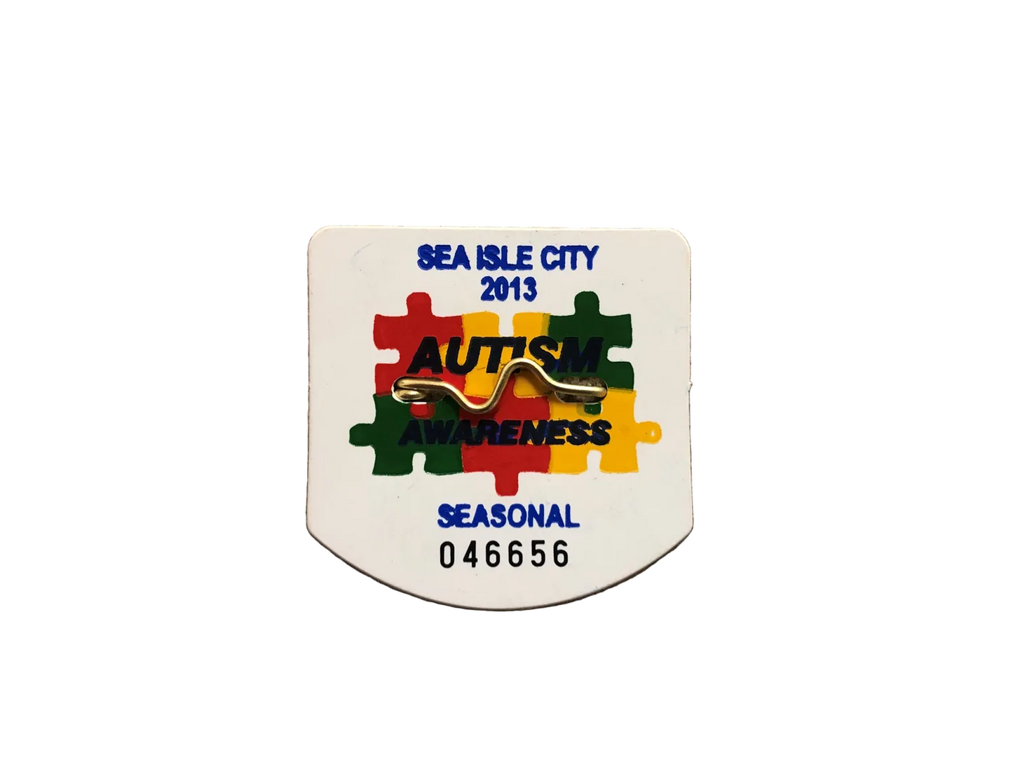 RETRO Sea Isle City 2013 Seasonal Beach Tag