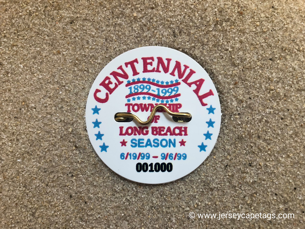 Long Beach Township 1999 Seasonal Beach Badge