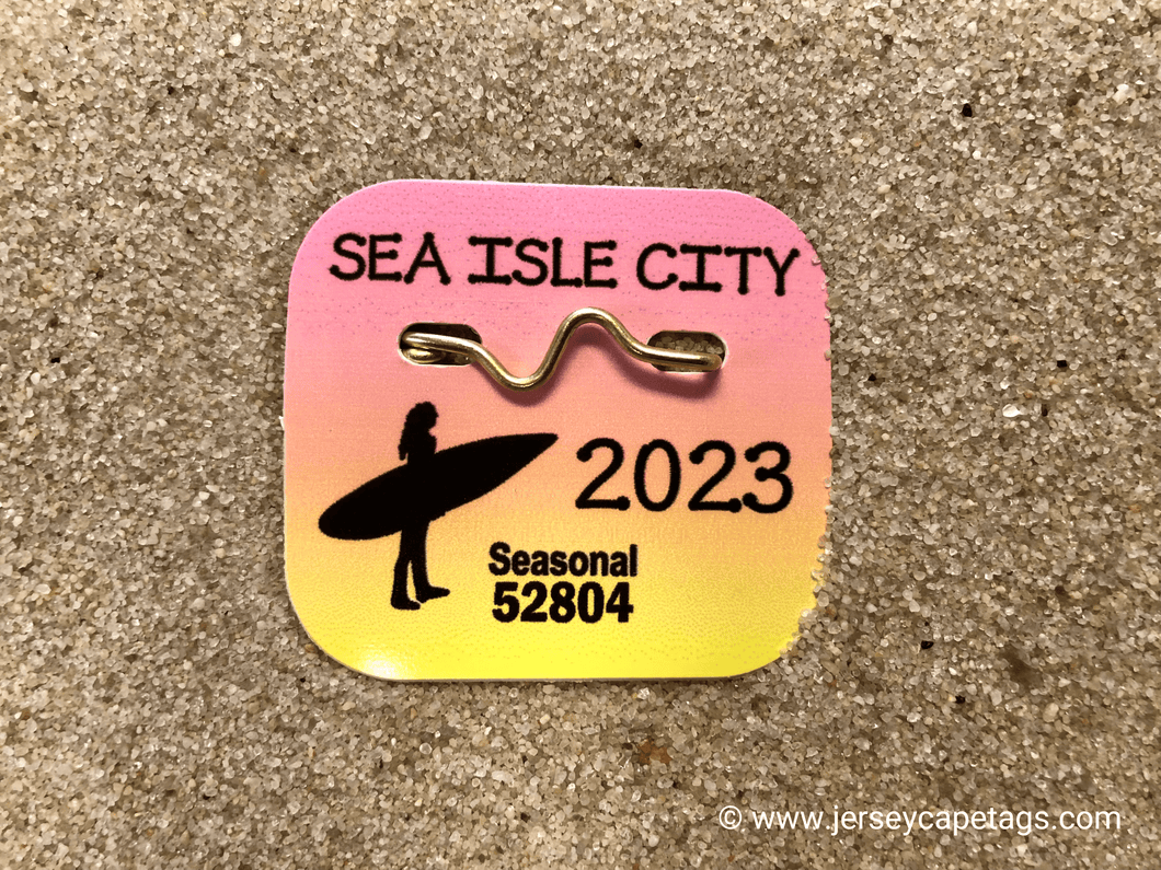 Sea Isle City 2023 Seasonal Beach Tag