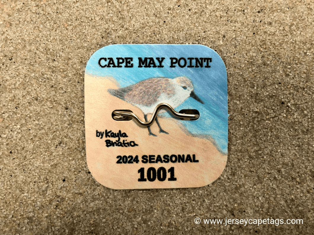 Cape May Point 2024 Seasonal Beach Tag