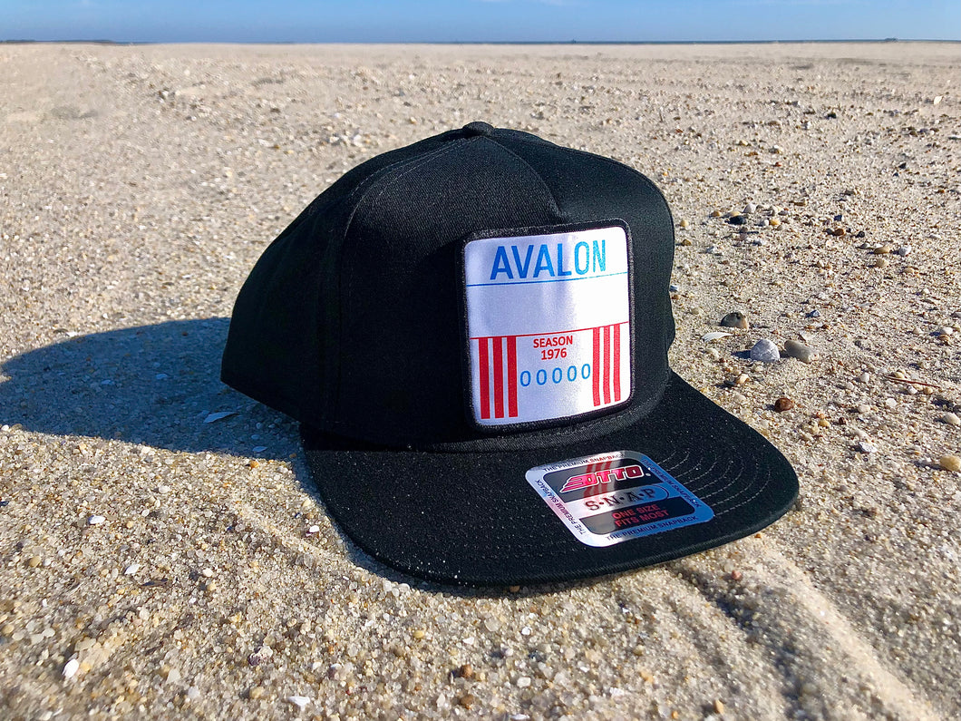 Retro Beach Tag/Badge Snapback Hat