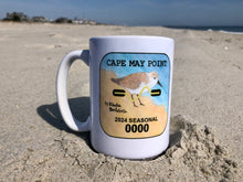 Load image into Gallery viewer, 2024 Seasonal Beach Tag/Badge Mugs
