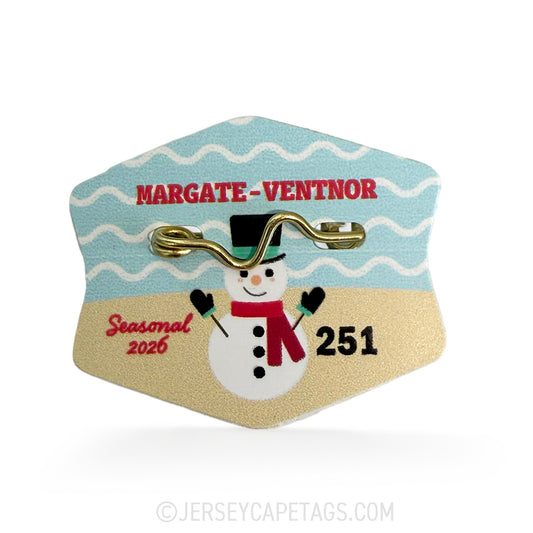 Margate 2026 Holiday Seasonal Beach Tag