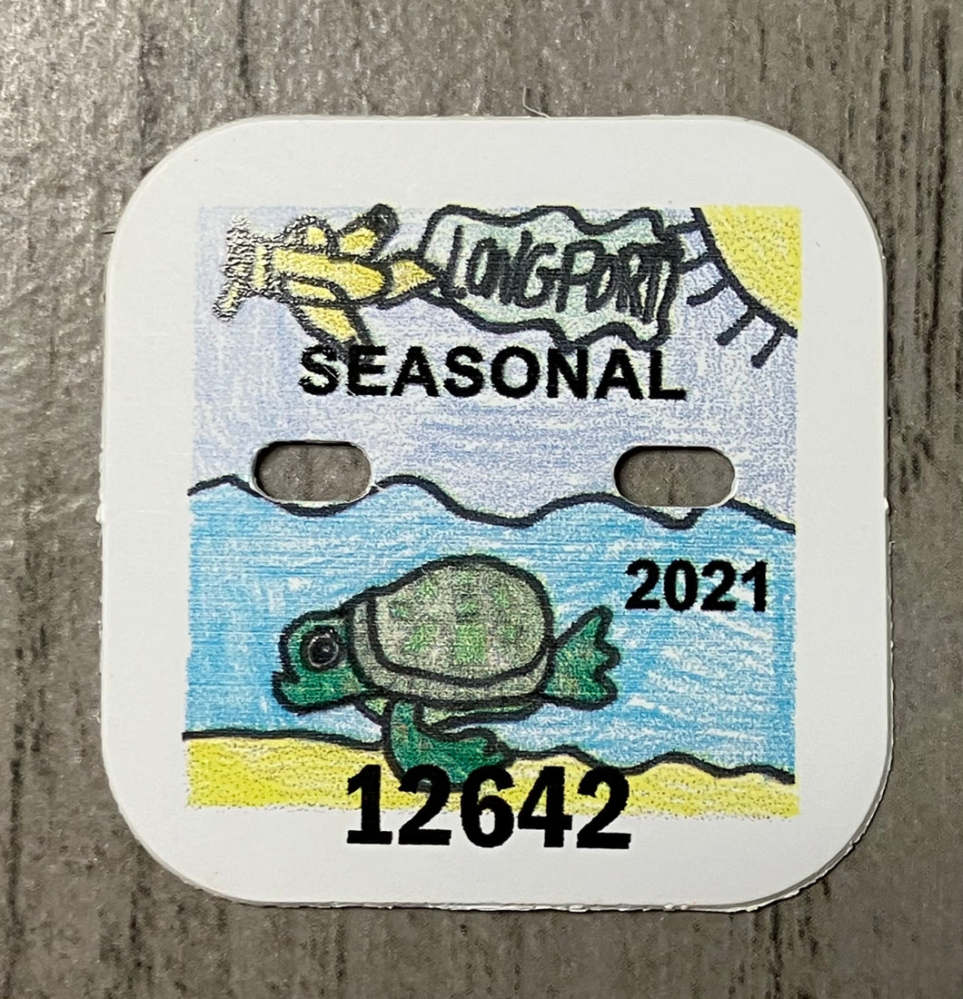 Longport 2021 Seasonal Beach Badge