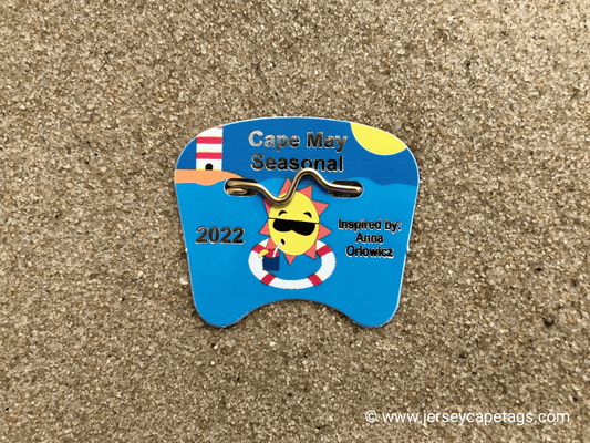 Cape May 2022 Seasonal Beach Tag