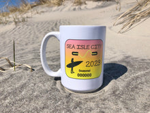 Load image into Gallery viewer, 2023 Seasonal Beach Tag/Badge Mugs
