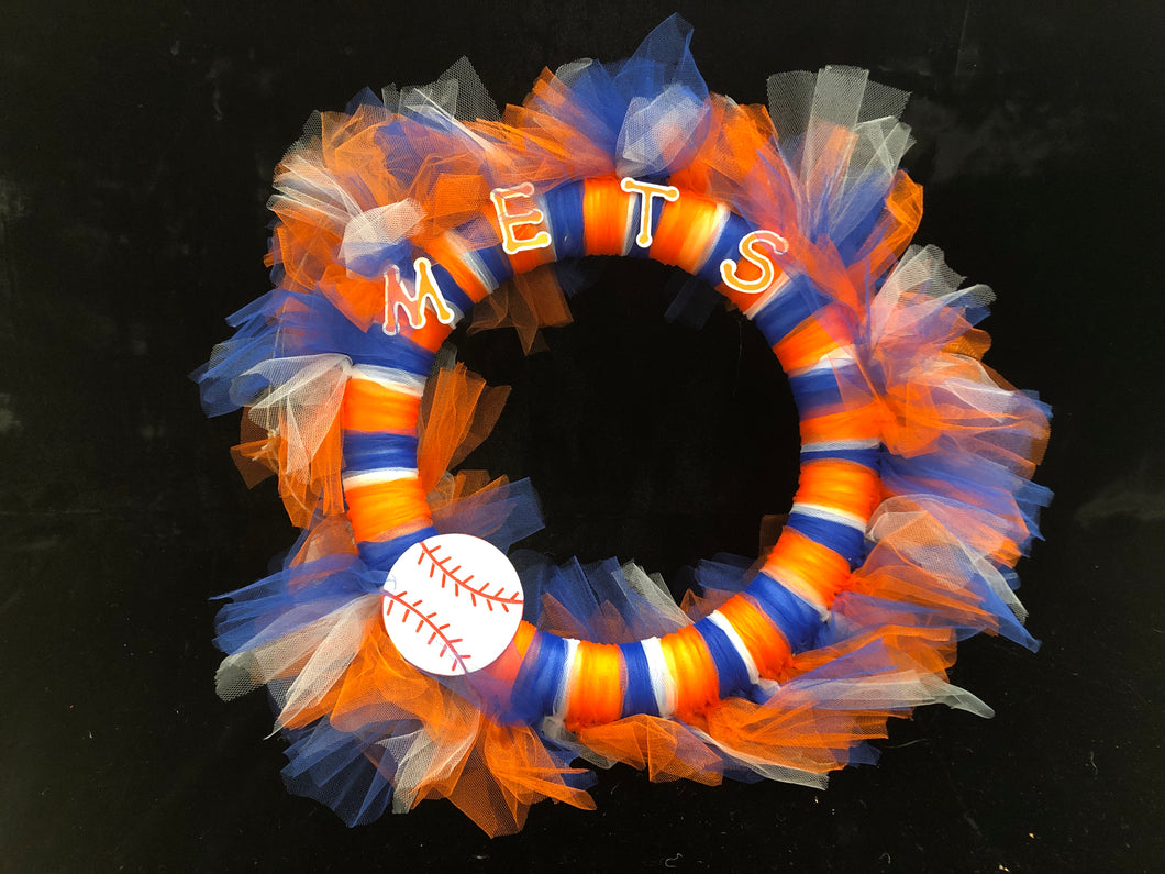 Mets Wreath