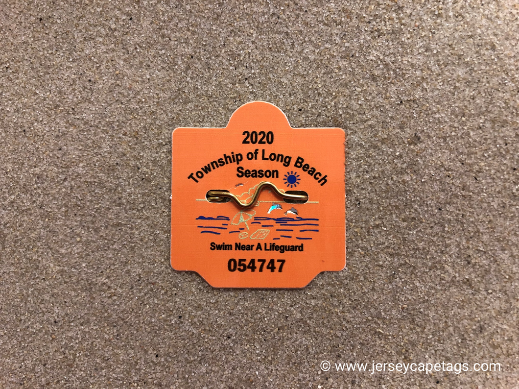 Long Beach Township 2020 Seasonal Beach Badge