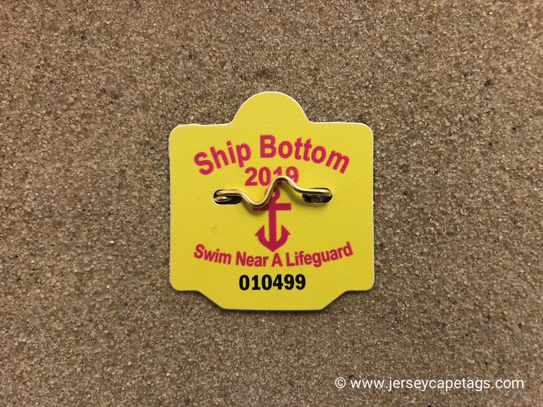 Ship Bottom 2019 Seasonal Beach Badge