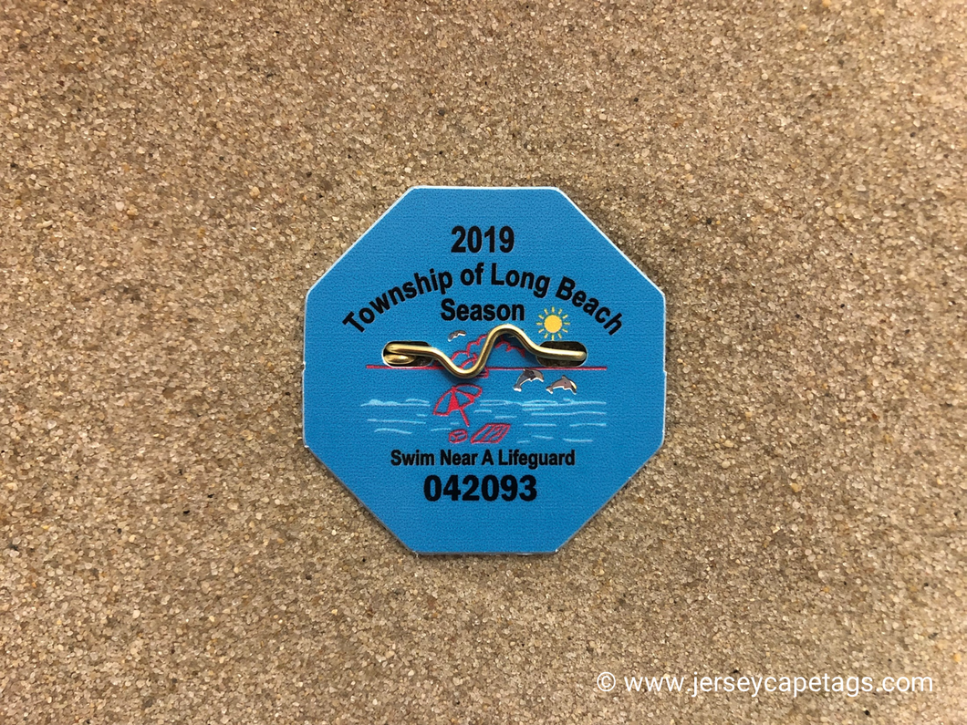 Long Beach Township 2019 Seasonal Beach Badge