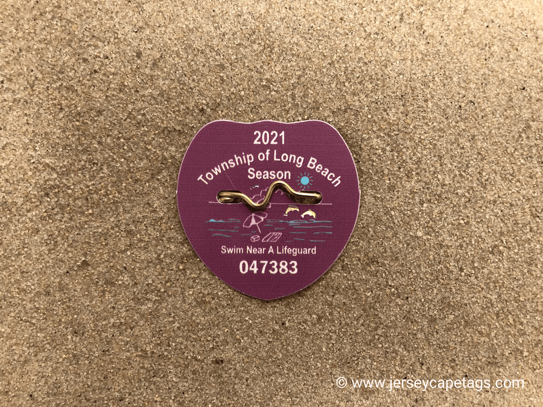 Long Beach Township 2021 Seasonal Beach Badge